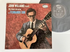 【170gMONO盤】John Williams/ 20 Studies For Guitar by Fernando Sor WESTMINSTER US XWN19039 ジョン・ウィリアムスフェルナンド・ソル