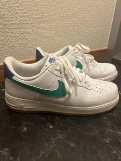 Nike Air Force 1 ホワイト/グリーン/ブルー