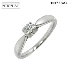 ティファニー TIFFANY&CO. ハーモニー ダイヤ 0.28ct H/VS1/3EX 6号 リング Pt プラチナ 指輪 Harmony Ring 【鑑定書付き】 90212470