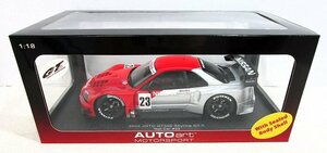 ■AUTOart 1/18 NISSAN SKYLINE GT-R (R34) JGTC 2003 TEST CAR #23 日産 スカイライン GT-R テストカー ミニカー