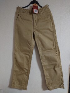 リアルマッコイズTROUSERS, COTTON, KHAKI, 1941 41カーキ ミリタリーパンツ チノパン ２９インチ