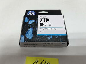 B-620【新品】 HP　ヒューレットパッカード　インクカートリッジ　711B　3WX01A　K　ブラック　純正