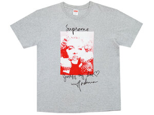 美品 Supreme Madonna Tee Tシャツ マドンナ M Heather Grey シュプリーム