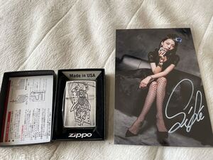 BAND-MAID ZIPPO SAIKI ジッポー ライター受注生産 新品未使用 直筆サイン入り写真付き 最終値下げ 海外お盟主様向け