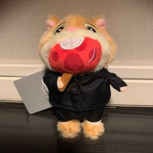 即決　新品　ディズニー　レミングのビジネスマン　ぬいぐるみキーホルダー　キーチェーン　ZOOTOPIA CHRISTHAS