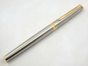 ★中古★WATERMAN ウォーターマン 万年筆 ペン先刻印 F ボディ シルバーカラー系 OFG56751O