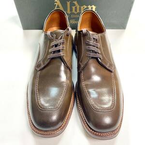 【新品】Alden Cigar Cordovan U-tip オールデン バーニーズニューヨーク別注 シガー コードバン Uチップ 8C #75090