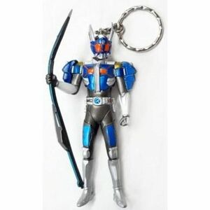 仮面ライダー電王 ビックフィギュアキーホルダー 仮面ライダー電王 ロッドフォーム(メタリックカラー) 単品 プライズ