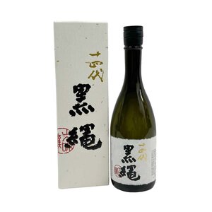 24-4111 【未開栓/箱付き】 十四代 黒縄 720ml 製造：2024年 大吟醸酒 四合瓶 日本酒 地酒 山形 高木酒造