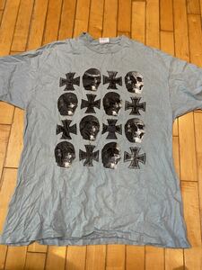 90年代 ドクロ クロス Tシャツ XL