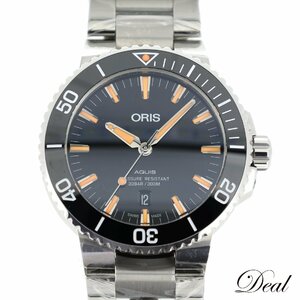 未使用 保管品 ORIS オリス アクイス デイト 01 733 7730 4159 メンズ 腕時計