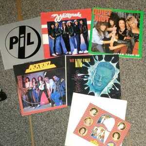 ブックレット　おまとめ売り　PUBLIC IMAGE LTD./White snake/QUIET RIOT/ALCATRAZZなど　1C-1-0222-IWA-14