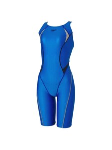 1640298-SPEEDO/レディース フレックスシグマカイ セミオープンバックニースキン 競泳水着/L