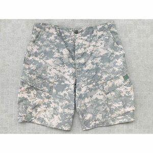 米陸軍「実物ACUパンツ加工・ショートパンツ」UCP(Flame Resistant)・MEDIUM・2005年ロット・中古美品・即決／米軍放出品,アフガン,イラク