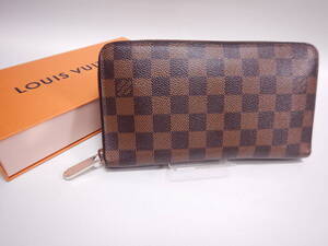 ■Louis Vuitton ルイヴィトン N60003 ダミエジッピーオーガナイザー 長財布 ウォレット ラウンドファスナー■