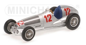 ■限定1008pcs. PMA 1/43 1937 メルセデスベンツW125 #12 R.カラツィオラ ドイツGP優勝