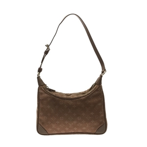 ルイヴィトン LOUIS VUITTON ショルダーバッグ M92143 リトルブローニュ モノグラムサテン ブロンズ SR1001 バッグ モノグラムサテン