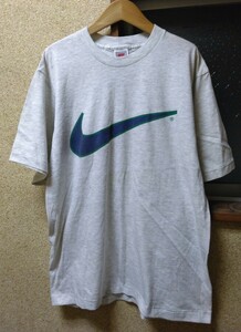 USA製 80s 90s ナイキ 銀タグ スウォッシュ Tシャツ ビンテージ Nike