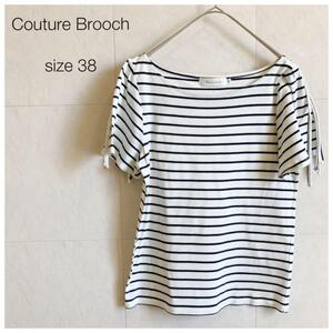 クチュールブローチ couture brooch ボーダー Tシャツ トップス　593