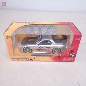 未開封 Jada TOYS OPTIOND 1/24 マツダ RX-7 wilwood シルバー ジャダトイズ MAZDA【20