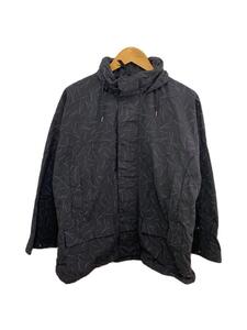 HELLY HANSEN◆ジャケット/M/ナイロン/BLK/総柄/HOE12200AC