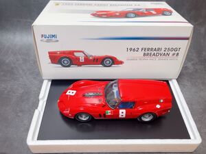 絶版美品★ TSM FUJIMI FERRARI 250 GT BREADVAN BRANDS HATCH 1962 #8 1/18 フェラーリ　フジミ　優勝車　京商