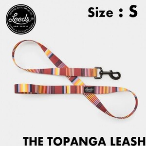 【送料無料】Leeds Dog Supply リーズドッグサプライ Lead リード TOPANGA Sサイズ