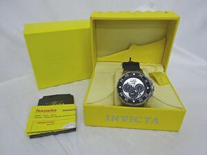 未使用【INVICTA】インヴィクタ excursion　エスカーション クロノグラフ メンズ腕時計 ラバー 23044