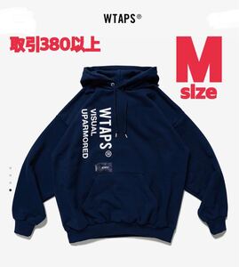 WTAPS VISUAL UPARMORED HOODY NAVY Mサイズ ダブルタップス ヴィジュアル アップアームド フーディー ネイビー MEDIUM HOODIE パーカー