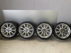 ワーク WORK シュヴァート 17×7J PCD100 +40 4H 205/40R17 タイヤホイールセット4本