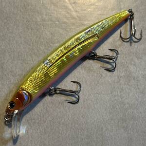 ハイドアップ HUミノー 111SS チャートゴールド HIDEUP HU MINNOW 111 SS 33g