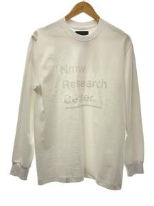 NEON SIGN◆Nmw.R.C.Electric l/s T-Shirts/長袖Tシャツ/46/コットン/WHT/N1640