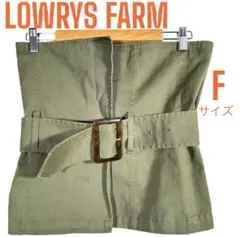 【LOWRYS FARMローリーズファーム】アソートベルト ビスチェ  サイズF