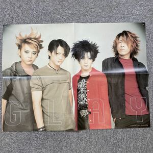 ☆GLAY　グレイ　パチパチ9月号付録ポスター