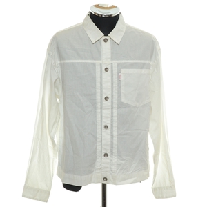 〇322404 Vincent et Mireille ヴァンソン エ ミレイユ ○シャツジャケット G-SHIRTS ジーシャツタイプライター VM191NS11010 サイズ38