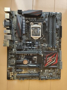 【ジャンク扱い】Intel Core i7 i7-6700k＋ASUS Z170 PRO GAMING/AURA