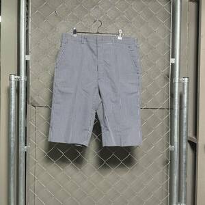 古着 未使用 タグ付き HAGGAR ハガー ヴィンテージ ハーフパンツ スラックス バミューダパンツ チェック柄 カットオフ YSM01309S