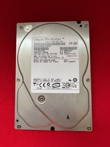 動作保証　3.5インチHDD HITACHI Deskstar 250GB HDP725025GLA380 7200rpm SATA　(A046)