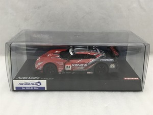 【未使用】 京商 KYOSHO オートスケールコレクション XANAVI NISMO GT-R 2008 レッド×ブラック×シルバー MZP214XN