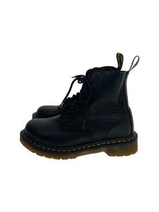 Dr.Martens◆Pascal/8ホール/レースアップブーツ/UK4/BLK/レザー/13512006