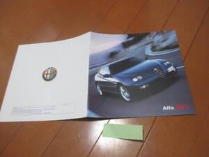 46800　カタログ ■アルファロメオ　外国語　Ａｌｆａ　ＧＴＶ■2003.8　発行●21　ページ