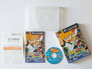 ゲームキューブ ガチャフォース ハガキあり　GameCube GC Gotcha Force