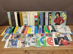 【TP-2061】昭和レトロ LP EP レコード まとめ クラシック 昭和アイドル 歌謡 アニメ POPS 他 50枚以上 セット 不明サイン付【千円市場】