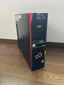 Fujitsu PRIMERGY TX1320 M4(Pentium Gold G5400 3.7GHz/8GB/SAS 2.5インチ 600GB x 3) RAID5設定済♪