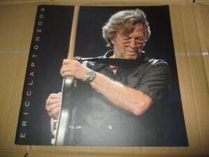 ツアー・パンフレット　ERIC CLAPTON　エリック・クラプトン　　JAPAN TOUR 2009年　