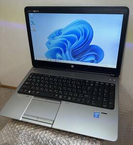 HP ProBook 650 G1/i7-4600M/SSD256GB/メモリ8GB/Windows11 Pro/有線・無線LAN 