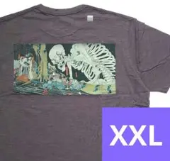 XXL 新品Tシャツ★MFA 浮世絵 国芳 滝夜叉姫が巨大骸骨を召喚 N03