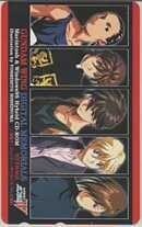 【テレカ】村瀬修功 大河原邦男 カトキハジメ 石垣純哉 新機動戦記ガンダムW テレホンカード 6K-I1253 未使用・Bランク