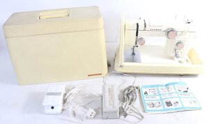 【ト足】JANOME ジャノメ 802 電子ミシン フットペダル ケース CM156CSS26