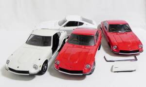 京商 1/18 日産 フェアレディZ S30 3台 + サンスター ダットサン 240Z 欠品・破損有り